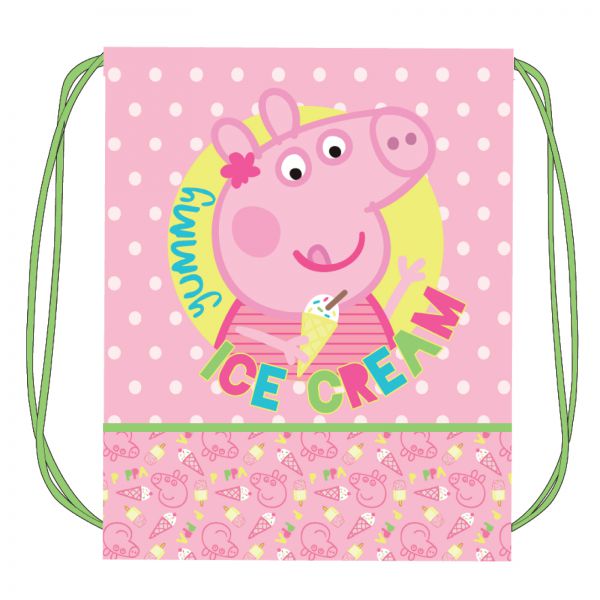 АКЦИЯ 30056 Мешок для обуви "Свинка Пеппа" Сладкоежка