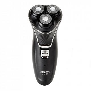 Бритва электрическая DELTA LUX DE-4000 черный: 3 Вт, аккум. 2,4 В