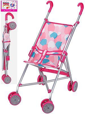 9302WA-3 Коляска для кукол (65,5х28х29см) складывается, в пакете