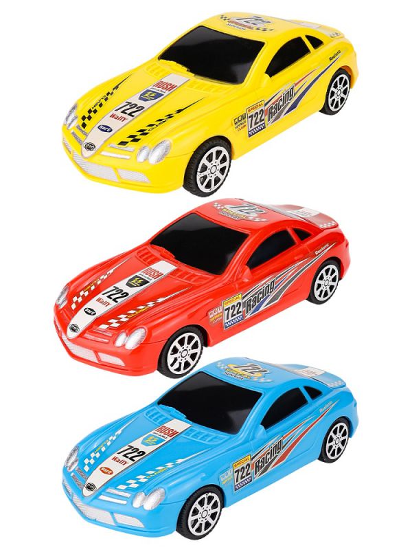 3053345 Машинка инерционная (цвет микс, в пакете)