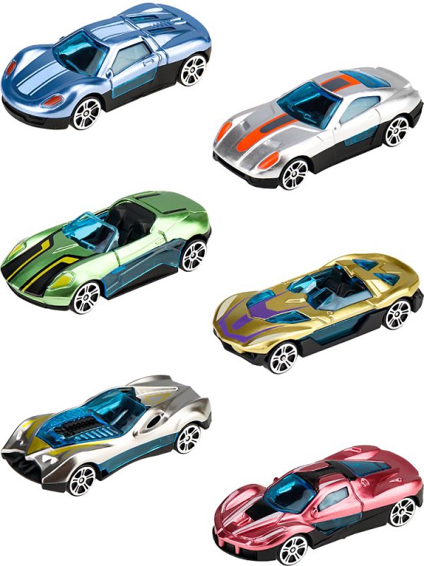 2914984 Набор машинок (6 машинок в наборе, в пакете)