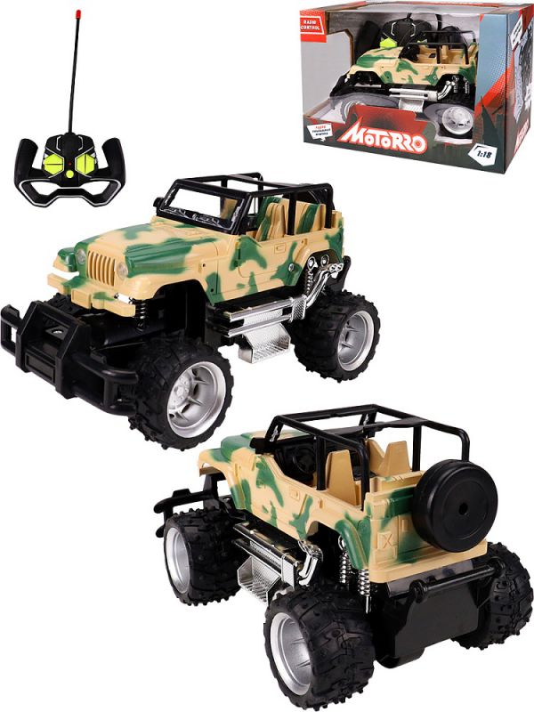939-HL Машинка радиоуправляемая "Джип". 1:18, 4-х канал.пульт, на бат