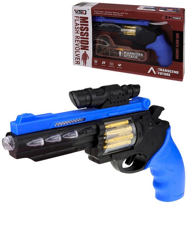 2306079 Пистолет "Рейнджер" (звук,свет,3*АА не в комп.,в кор.) (30x5,5х20cм)