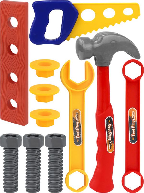 1774M-28 Игровой набор "Юный мастер"(11 элементов, в пакете)