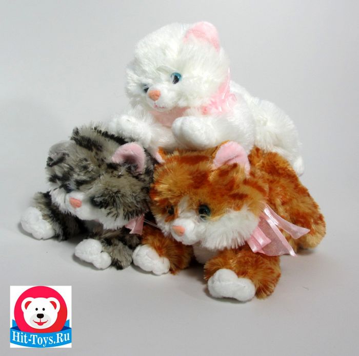 1337-8/30 Кошка бант лежит