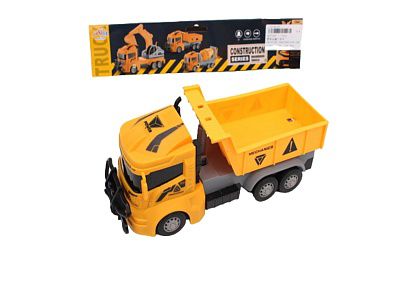 2077297 Машинка инерционная "Строительный грузовик" 20 см, пластик, в пакете