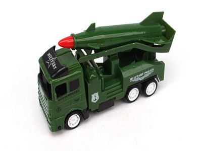 2117750 Машинка инерционная "Ракетовоз" 18 см, пластик, в пакете