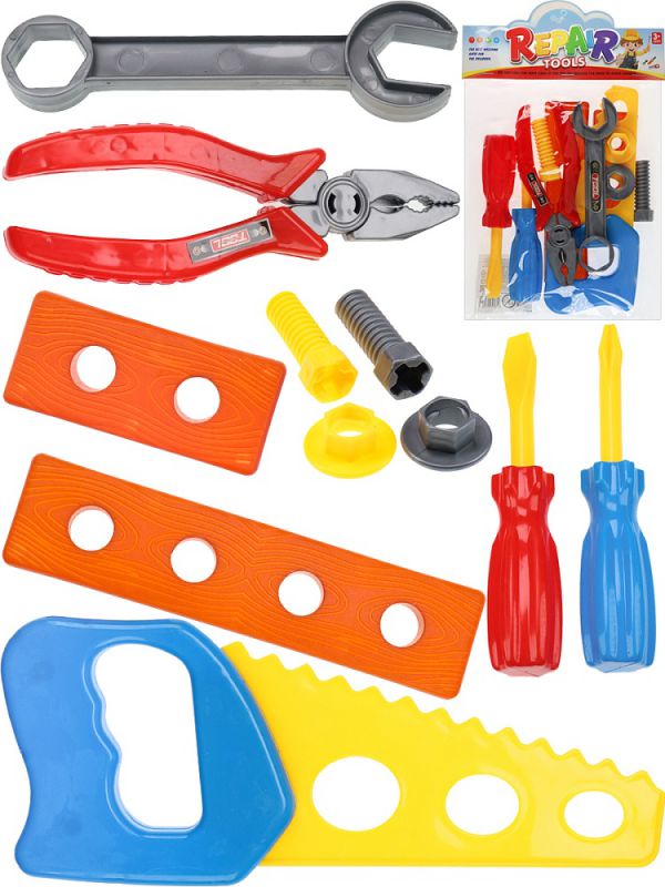 24610023Y Игровой набор инструментов "Универсальный" (11 элементов, в пакете)