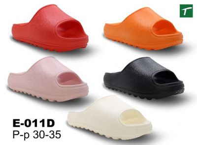 E-011D Шлепанцы из ПВХ Детские, раз. ряд 30-35,ТМ Step Forward