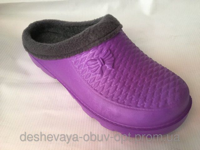 307(076) Пена Женские теплые без задника р-р 37-41  (12шт)