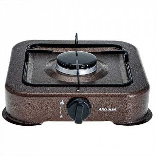 Газ. плита АКСИНЬЯ КС-105 одноконфорочная,коричневый