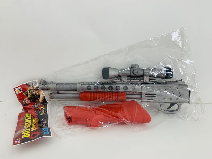 168BL/KKX-15592 АВТОМАТ МУЗЫК. СЕРО-КРАСНЫЙ