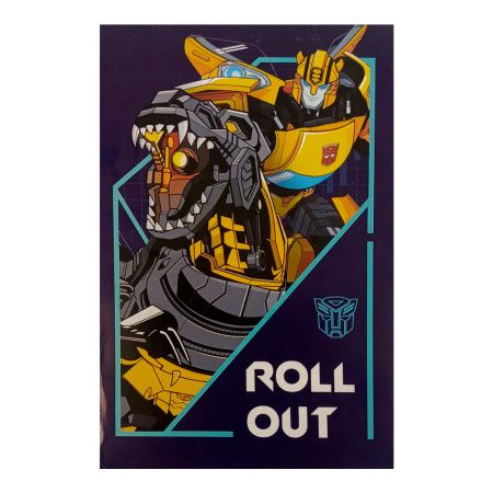 5194391 Блокнот «Roll Out», А6, 32л, клетка, мелованный картон, скоба, рисунок