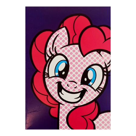 5194393 Блокнот «Пони», А6, 32л, клетка, мелованный картон, скоба, рисунок