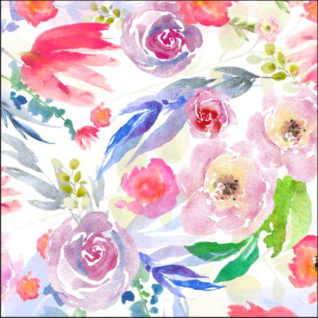 00000010502 Бумага оберточная, 68х100 см Интерпак «ЛЕТНИЙ СОН»