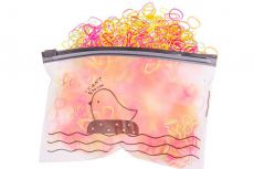 Резинки без украшения 10709 (цена за 1200 шт) силиконовые