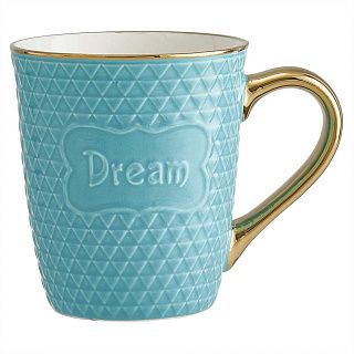 Ф11-041L Кружка 380 мл, бирюзовый