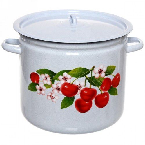 С-1624/4Рб Кастрюля 12л цил.с. рис. в ассортименте