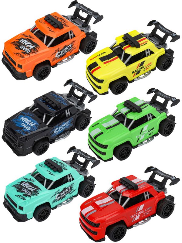 И-5442 Машинка инерционная (5,6х11,3х4,8 см, цвет микс, в пакете)