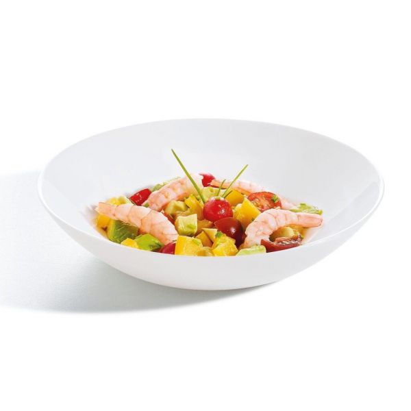 P3319/D6907/N3605 Тарелка суповая 20см. "Diwali white"