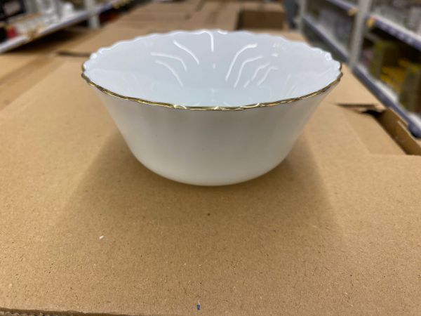 POV720G Салатник PARS OPAL Viola 12см золотой край