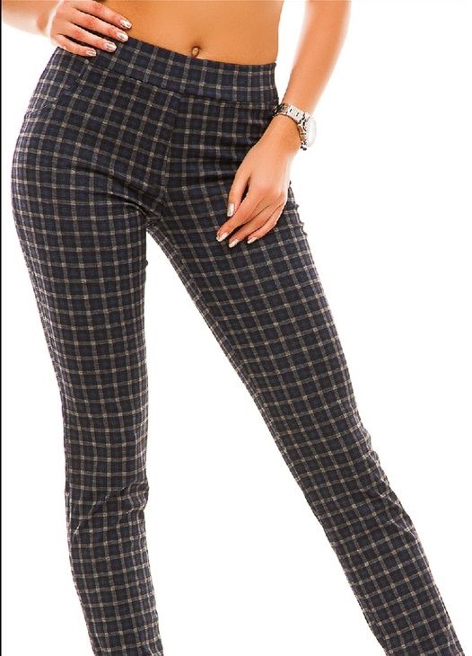 Леггинсы/8507/8509/КЛЕТКА  мех