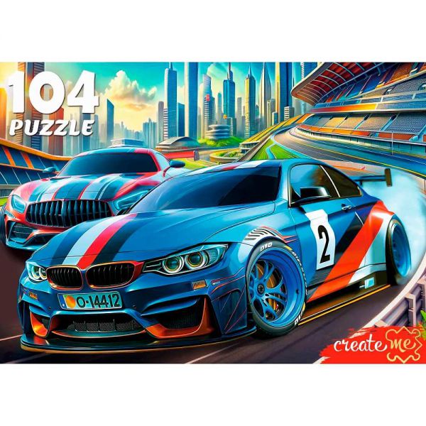 Ф104-2393 ПАЗЛЫ 104 элемента. КРУТЫЕ ГОНКИ