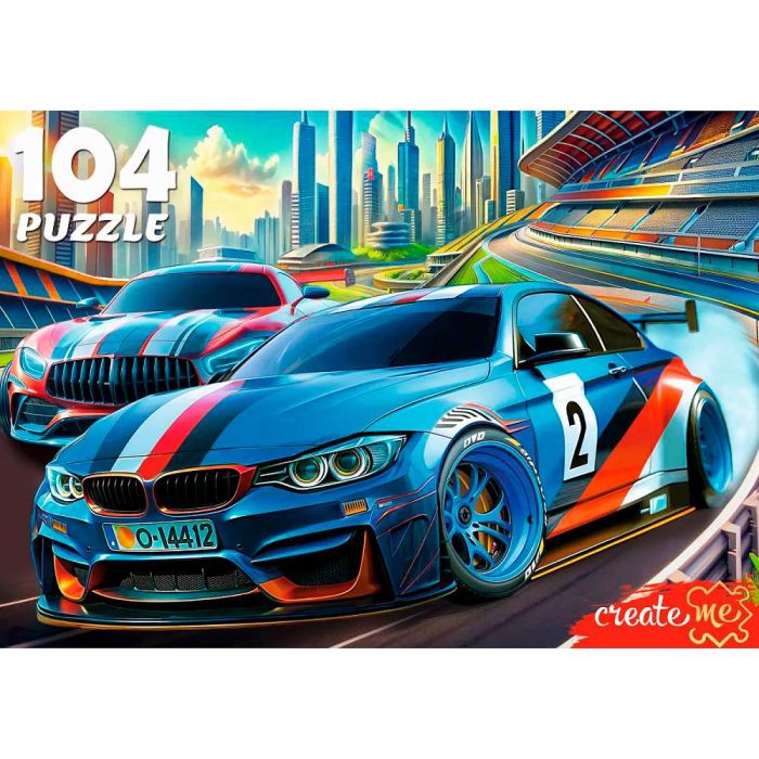 Ф104-2393 ПАЗЛЫ 104 элемента. КРУТЫЕ ГОНКИ