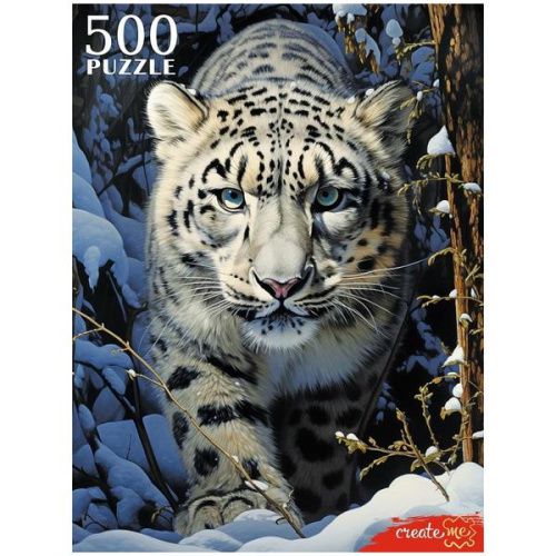 П500-7621 ПАЗЛЫ 500 элементов. СНЕЖНЫЙ БАРС
