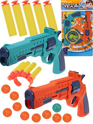 2311992 Пистолет "Точная цель " (пули мягкие,аксес.,в пак.) (41x21,5 cм)