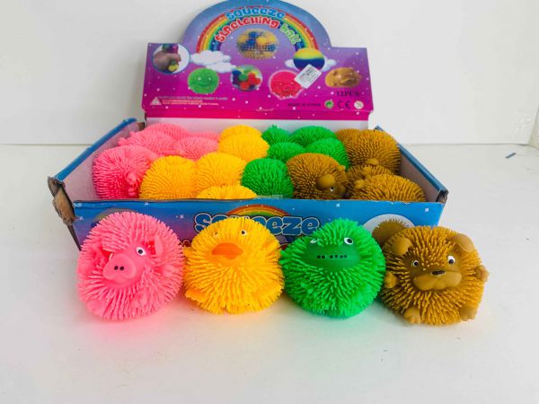 668363 АНТИСТРЕСС ЖИВОТНЫЕ АССОРТИ 24ШТ/УП