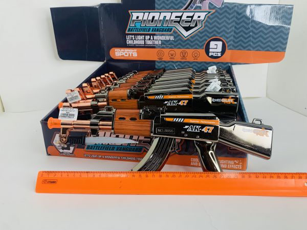 8655 АВТОМАТ АК-47 СВЕТ/ЗВУК 9ШТ/УП