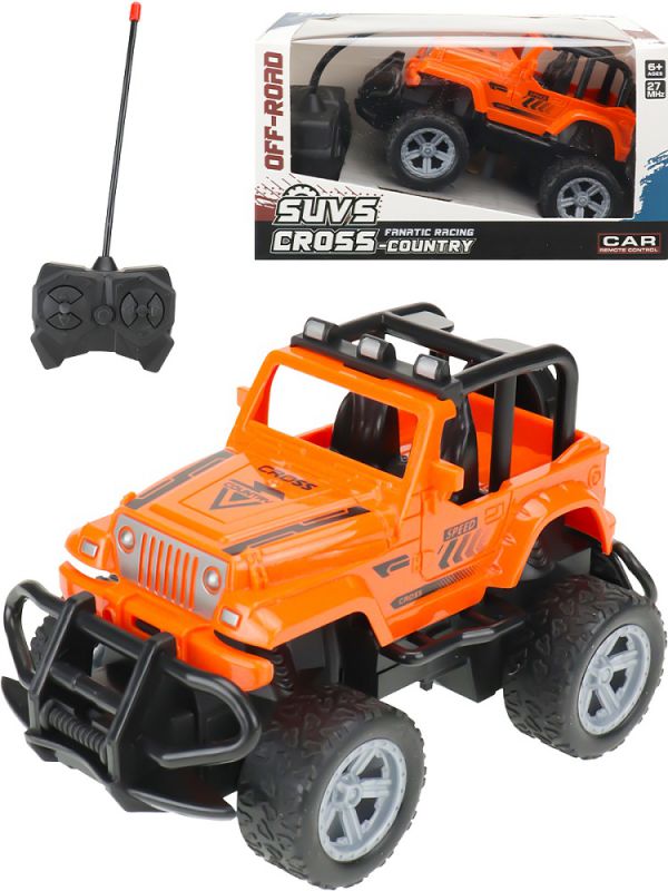 26011017Y Джип на р/у (14х8х8,5 см, цвет микс, 2*АА не в к-е)