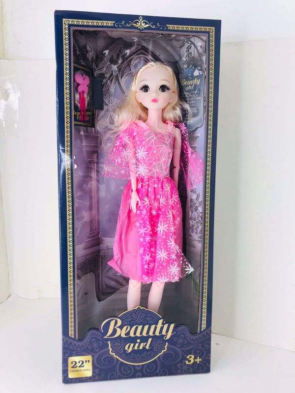 2222 КУКЛЫ ШАРНИРН СРЕДН.50СМ настоящ.глазки В КОРОБКЕ