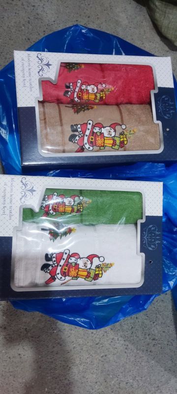 Набор полотенец МинМин баня+лицо НГ в коробке