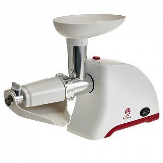 Мясорубка ВАСИЛИСА ВА-602 белый с красным:1800 Вт +НАСАДКА ДЛЯ ТОМАТА