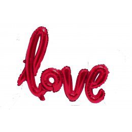 D27590 ШАР НАДУВНОЙ ФОЛЬГИРОВАННЫЙ "LOVE" 70*104СМ
