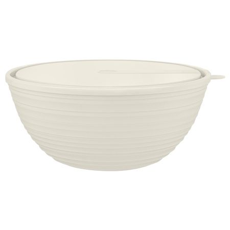 SE400311048 Салатник Sugar&Spice Cardamom с крышкой 1,2 л белый зефир