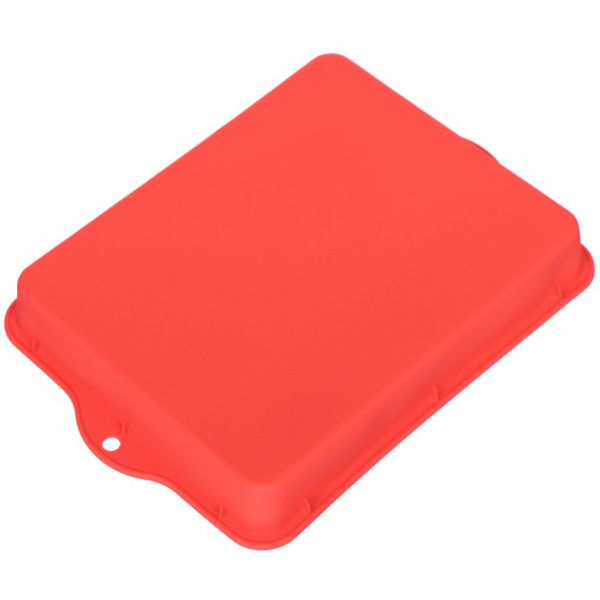 KT-S-306 Форма д/выпечки силик."Прямоугольник"с ручк.