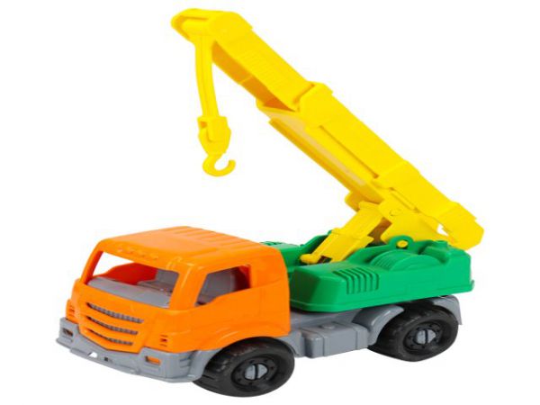 И-7981 Машинка Подъёмный Кран "ЯРОСЛАВ" Строительный 16 см.