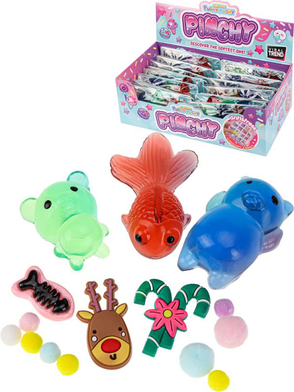 ИК-5930 Антистресс-мялка "Микс антистрессов",,цвет микс ,кратно 15