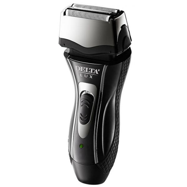 Бритва электрическая DELTA LUX DL-0727 черный: 3 Вт, аккум. 2,4 В (Россия)