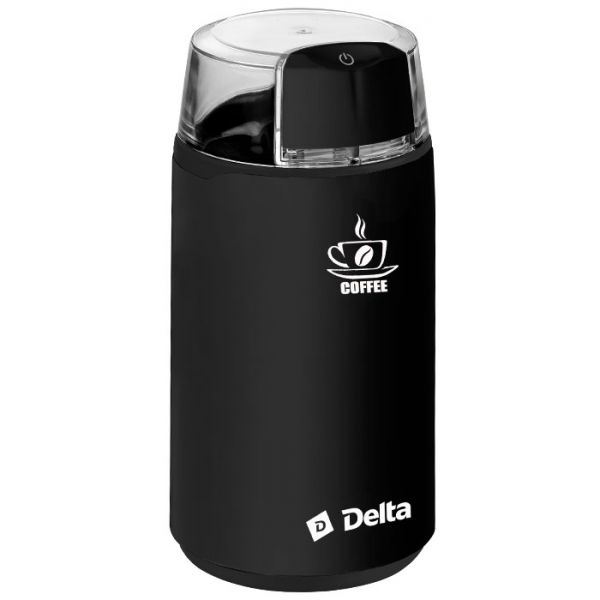 Кофемолка DELTA DL-087К черная: 250 Вт, вместимость 60 г