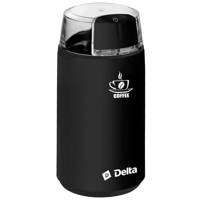 Кофемолка DELTA DL-087К черная: 250 Вт, вместимость 60 г