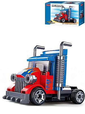 38M-B0933D Конструктор пластиковый Sluban "Тягач"(50детали)