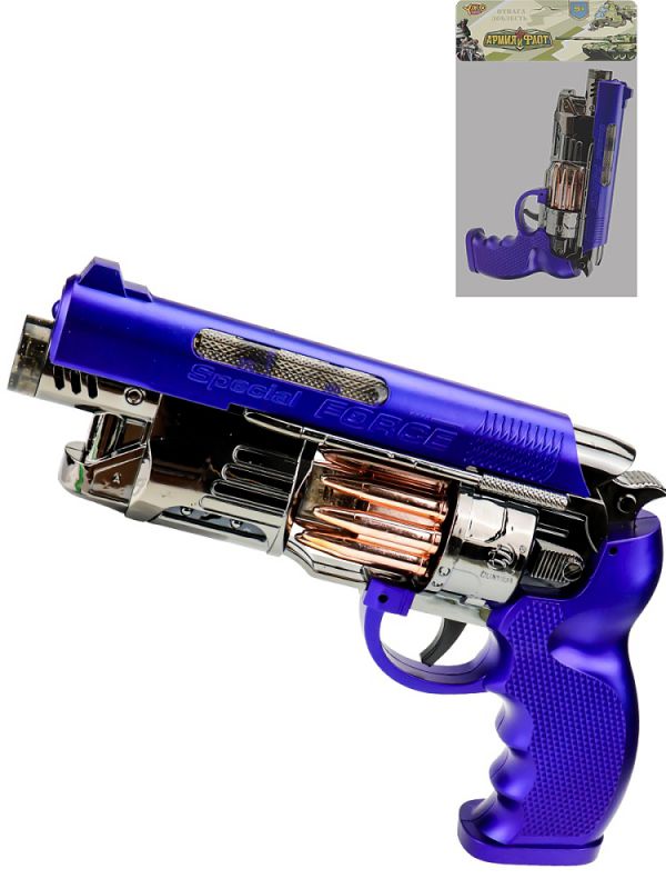 1777M-1 Револьвер (свет, звук, батарейки не в наборе)