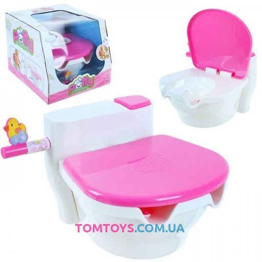 553-244 унитаз пластмассовый электротехнический с аксессуарами