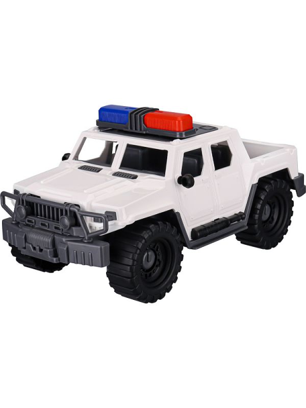 И-8929 Джип "Альфа" Полиция (без тента, белый)
