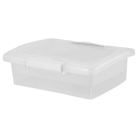 SE151111999 Контейнер для холодильника с защелками 1,25л 21,5х16х6,5см прозрачный