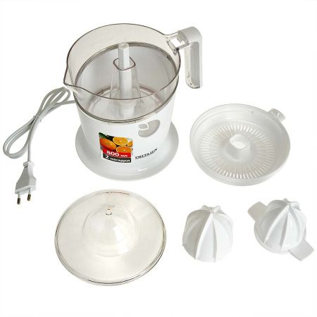 Соковыжималка DELTA LUX DE-2401 белый.:40 Вт, емкость для сока 800 мл